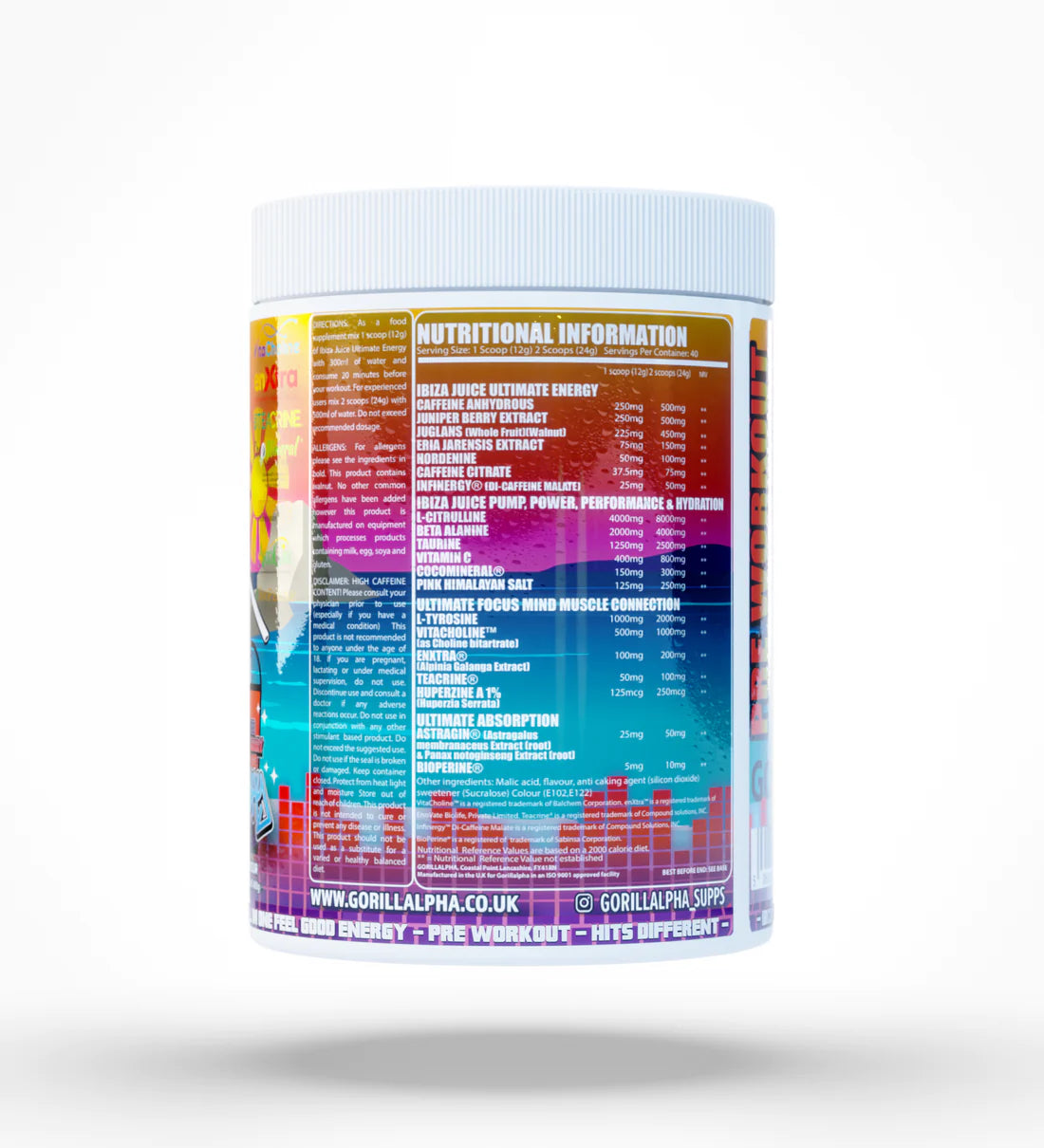 Ibiza Juice Ultimate Energy